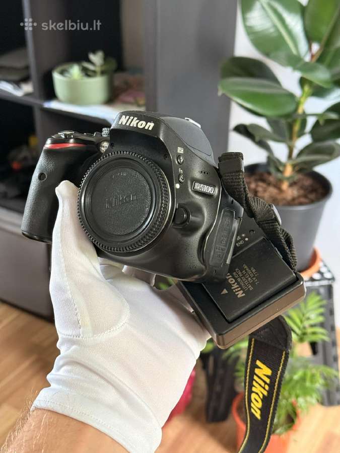 Nikon D5100 veidrodinis fotoaparatas body - nuotraukos Nr. 3