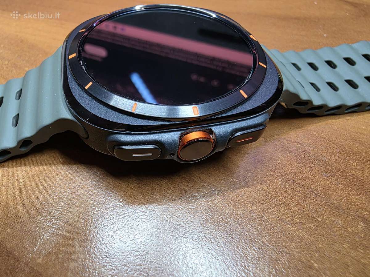 Įealios būklės „Samsung Galaxy Watch Ultra“ - nuotraukos Nr. 4