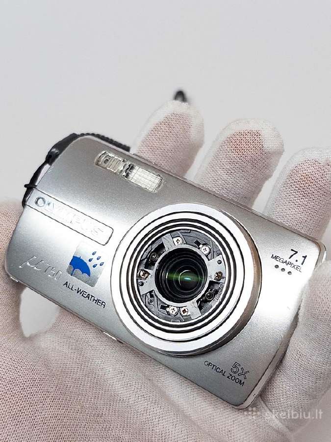 Olympus mju 750 skaitmeninis fotoaparatas - nuotraukos Nr. 2
