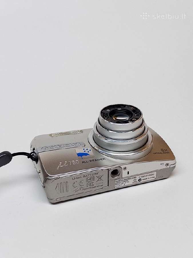 Olympus mju 750 skaitmeninis fotoaparatas - nuotraukos Nr. 3