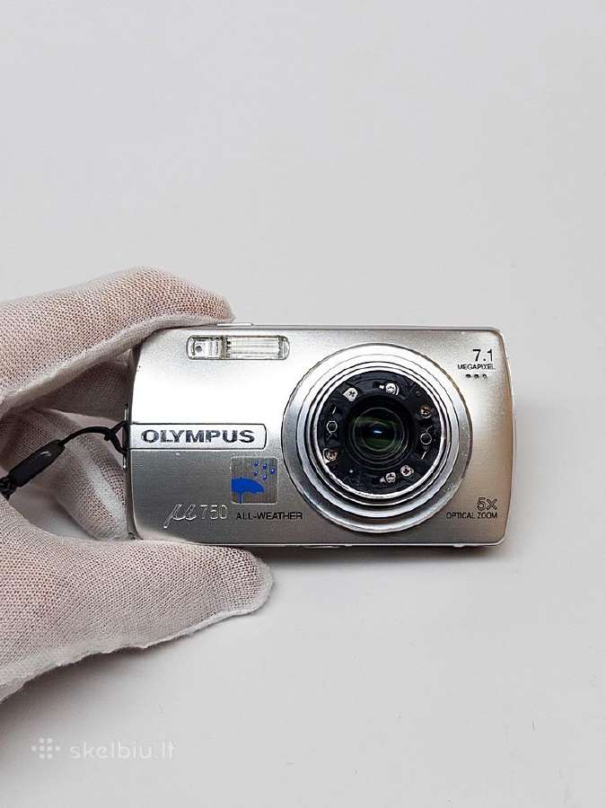 Olympus mju 750 skaitmeninis fotoaparatas - nuotraukos Nr. 9