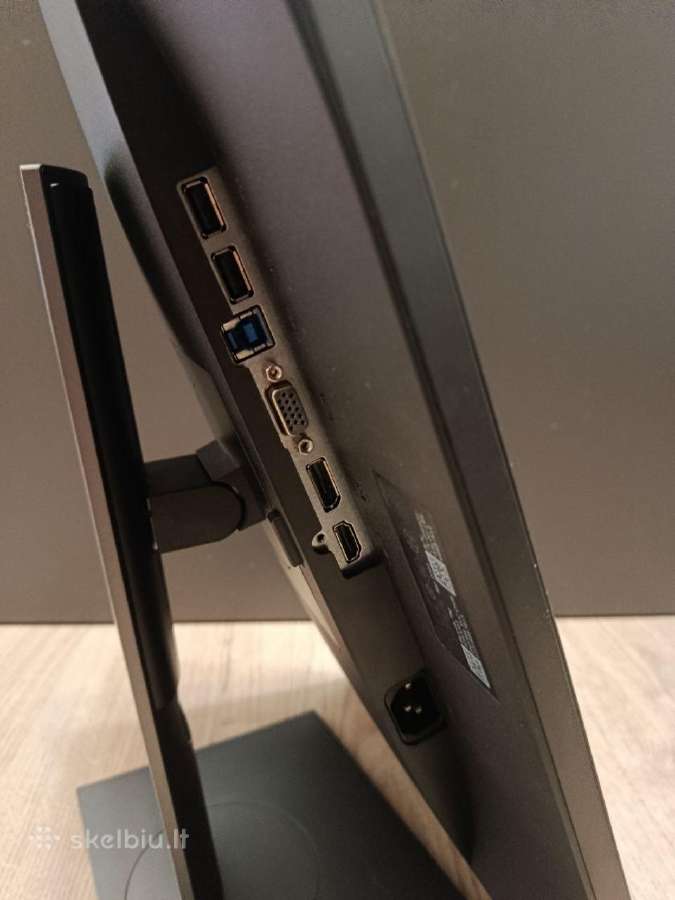 Monitorius Dell P2417h su ergonomišku stovu - nuotraukos Nr. 4
