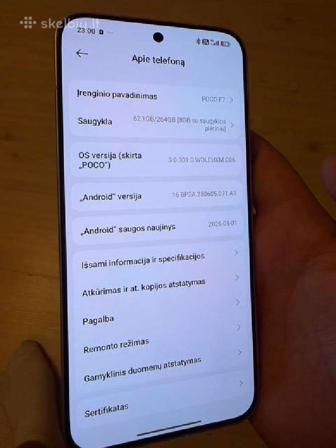 Poco F7 12/256gb - nuotraukos Nr. 11