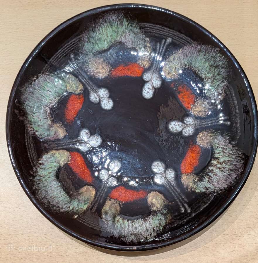Keramikinė dekoratyvinė lekštė 33,5 cm - nuotraukos Nr. 5