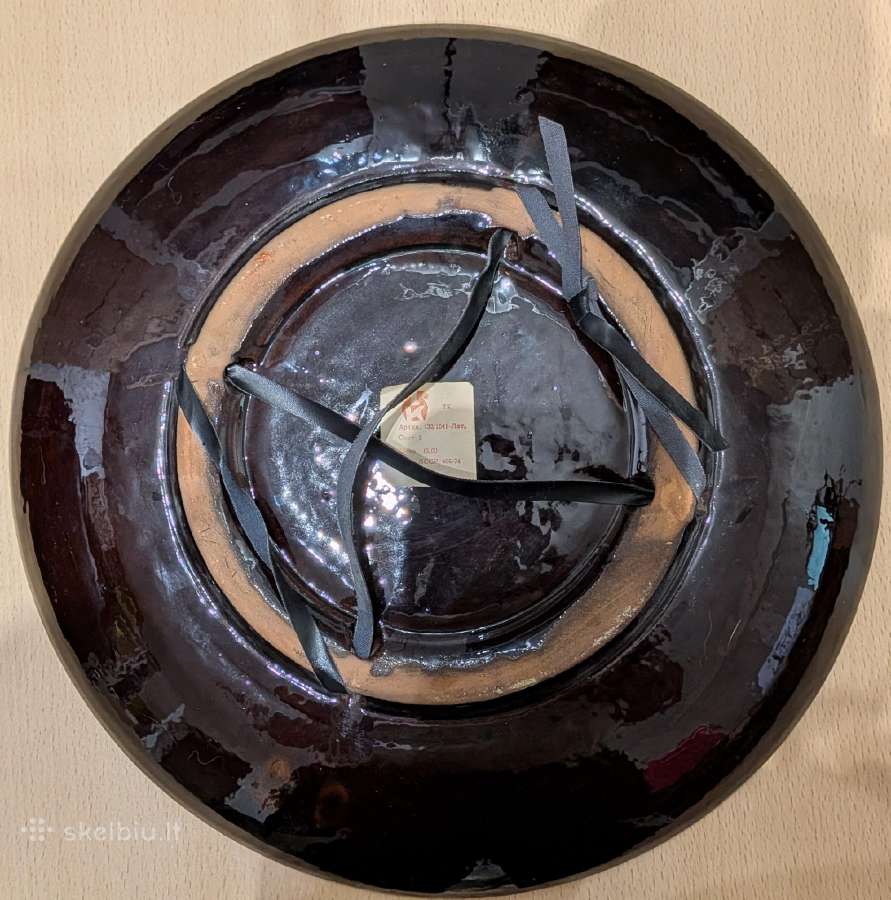 Keramikinė dekoratyvinė lekštė 33,5 cm - nuotraukos Nr. 6