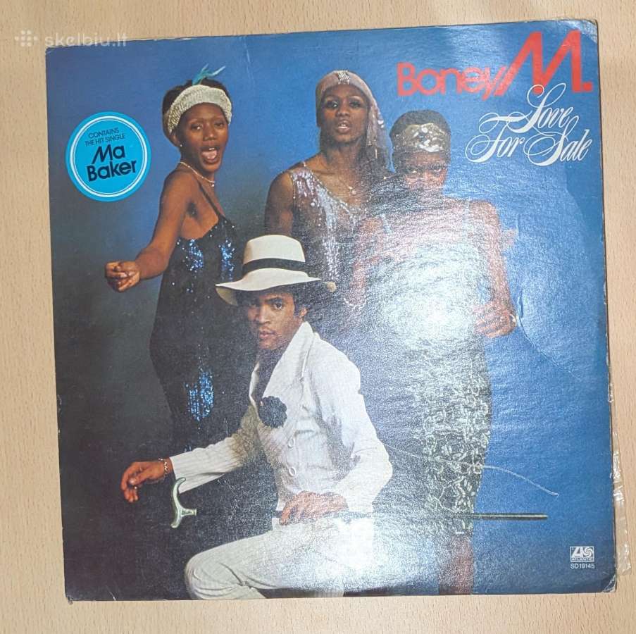 1977 Boney M albumas Atlantic JAV - nuotraukos Nr. 2
