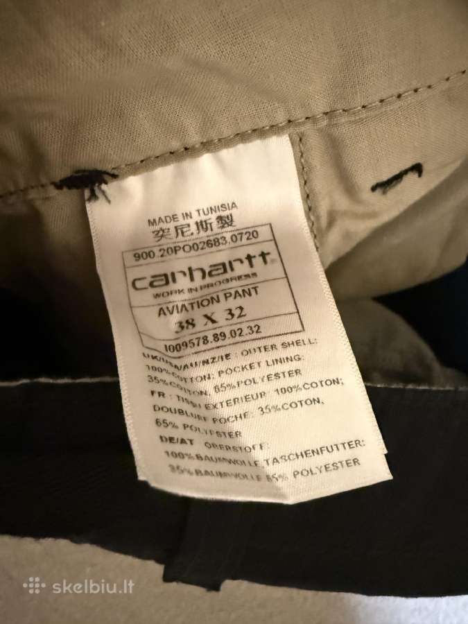 Naujos Carhartt Aviation kelnės - nuotraukos Nr. 6