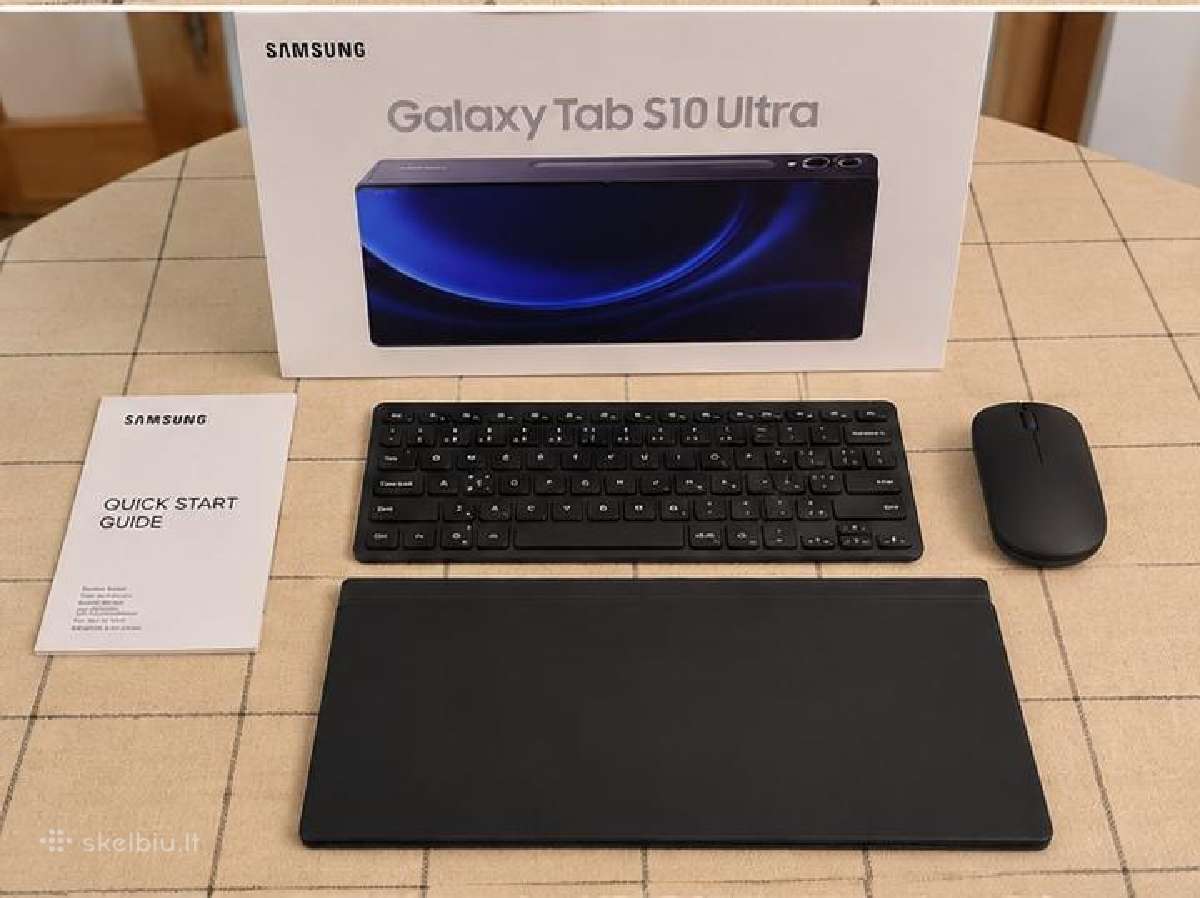 Samsung Galaxy Tabs10 Ultra 256gb, klav, pelė,dekl - nuotraukos Nr. 2