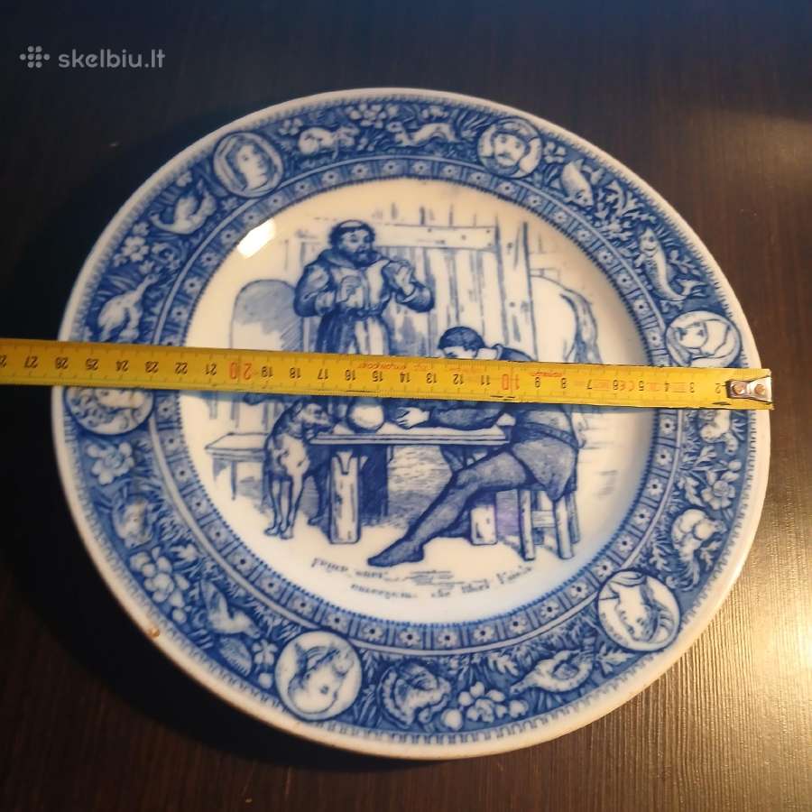Vintažinė lėkštė - nuotraukos Nr. 2
