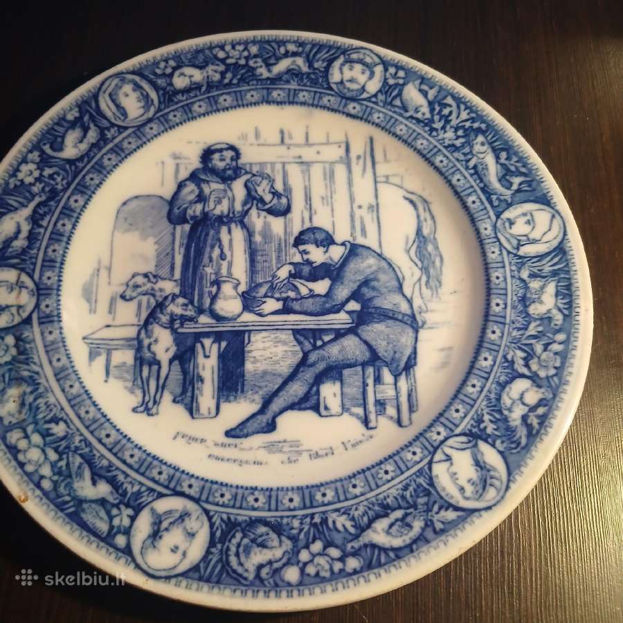 Vintažinė lėkštė - nuotraukos Nr. 5