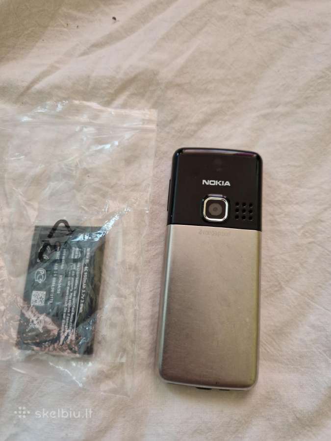 Nokia 6300 su nauja baterija tvarkingas - nuotraukos Nr. 2