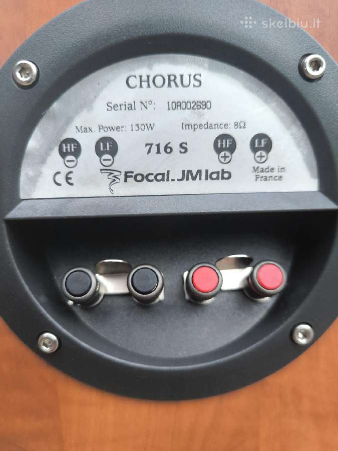 Focal Jm lab chorus 716s kolonėlės - nuotraukos Nr. 4