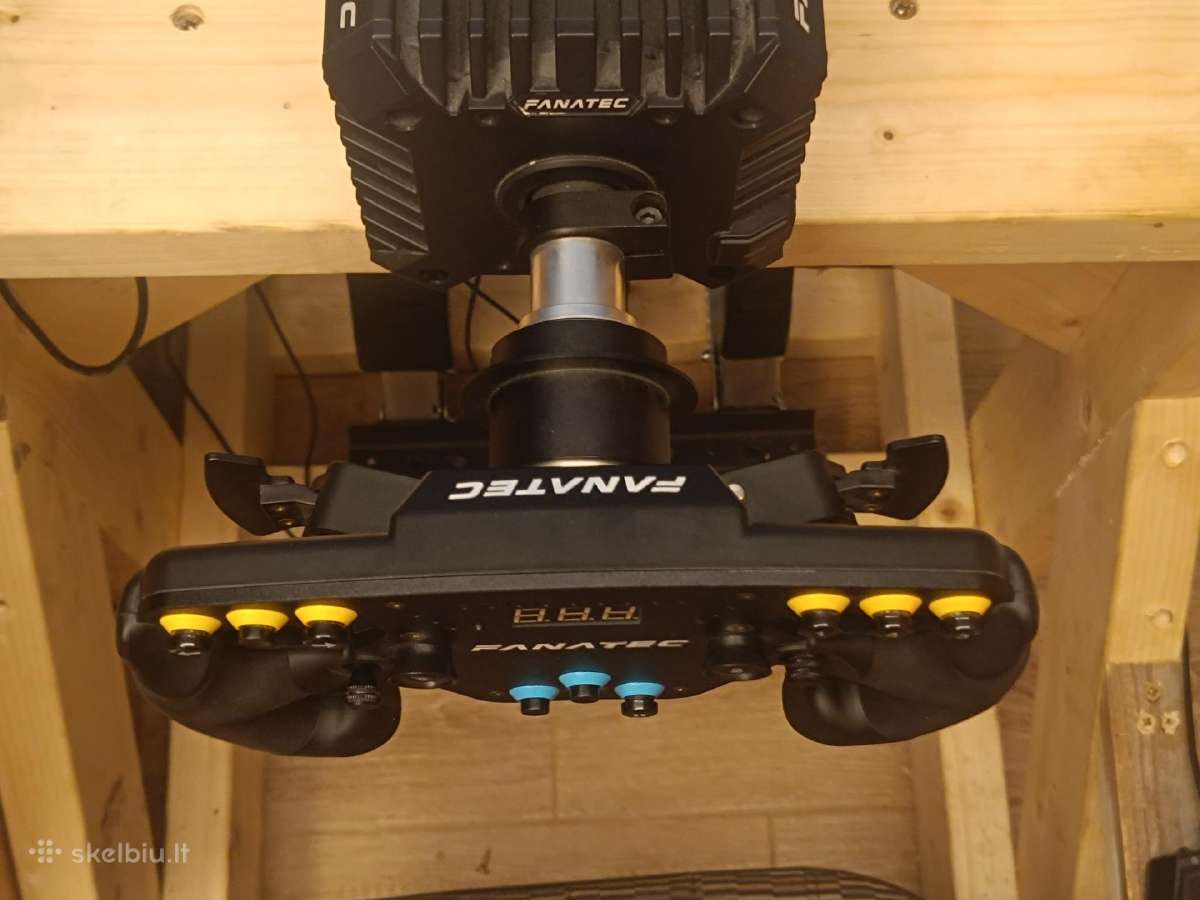 Fanatec formulė vairas - nuotraukos Nr. 3