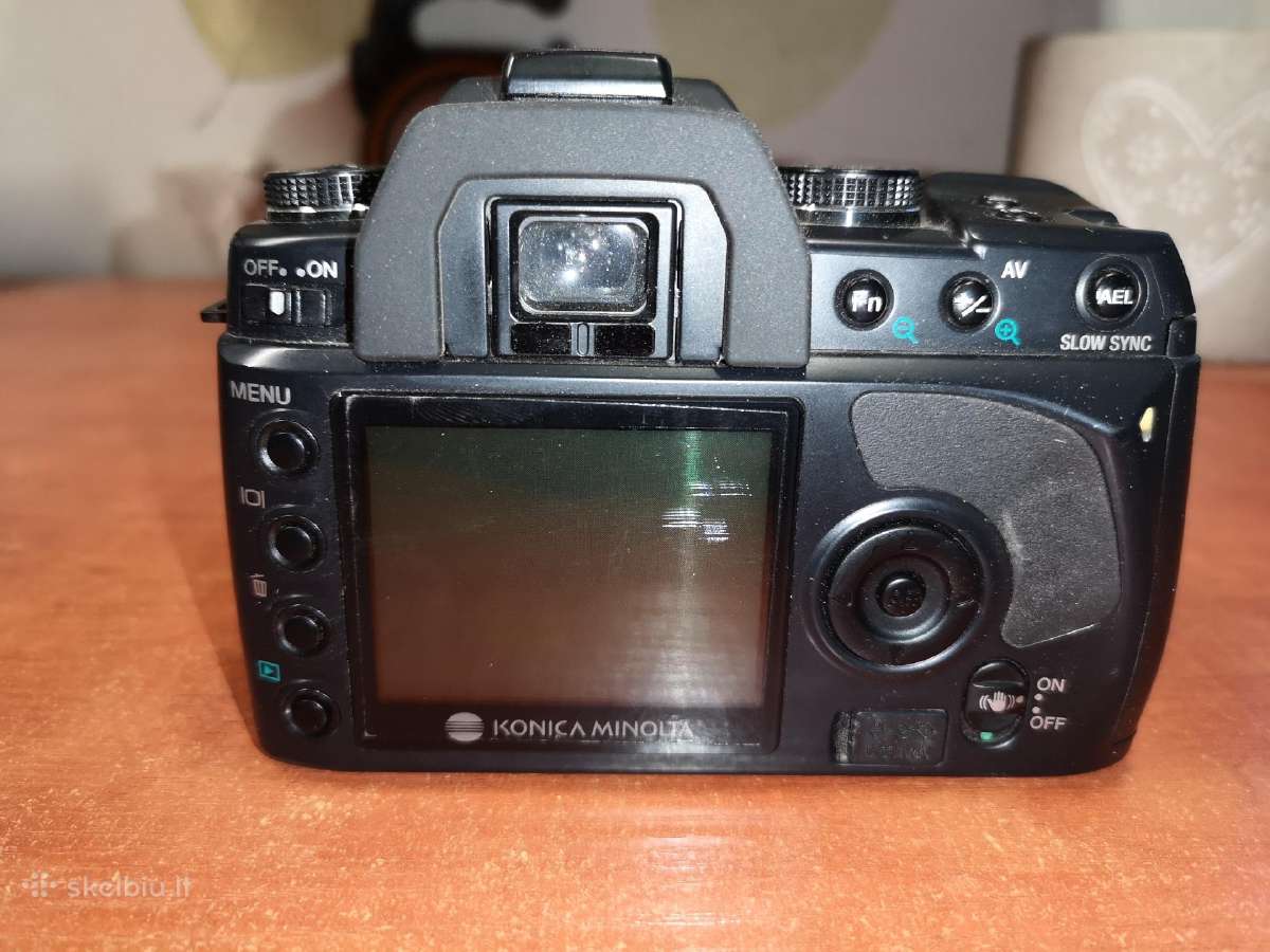 Konica-minolta Dynax 5D rinkinys - nuotraukos Nr. 10