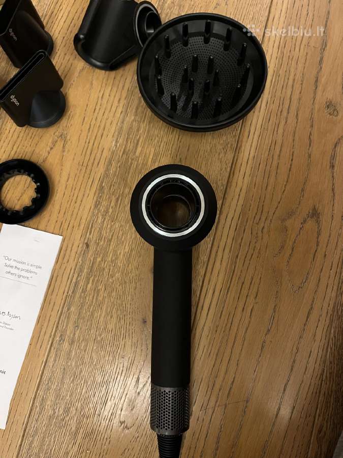 Dyson Supersonic plaukų džiovintuvas – juodas - nuotraukos Nr. 3