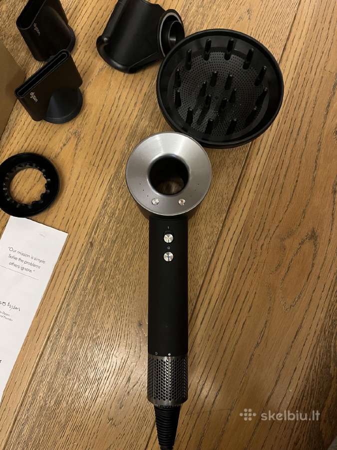 Dyson Supersonic plaukų džiovintuvas – juodas - nuotraukos Nr. 2