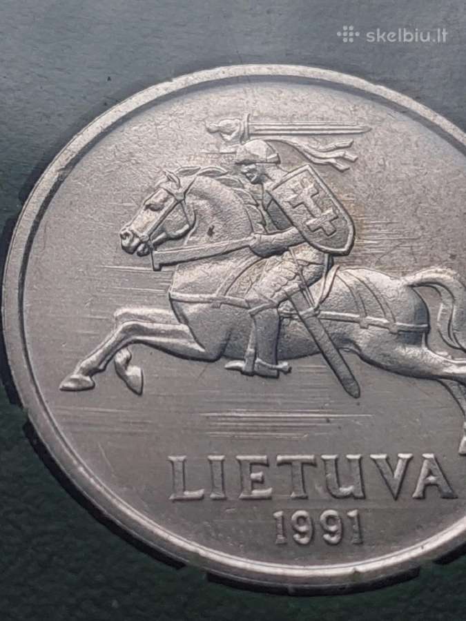 1991m. Monetų rinkinys - nuotraukos Nr. 3