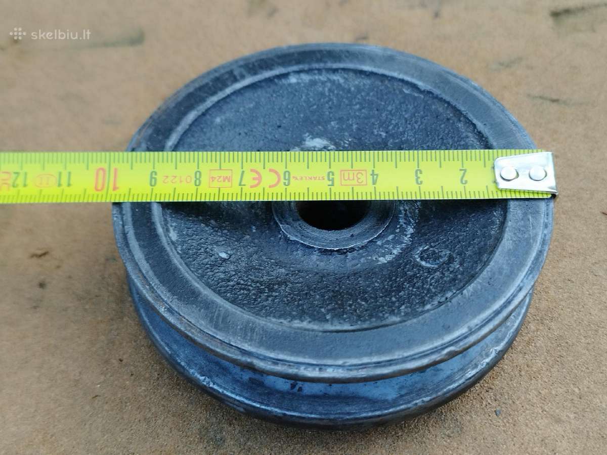 Skriemulys škivas diametras 10 cm ašiai - nuotraukos Nr. 5