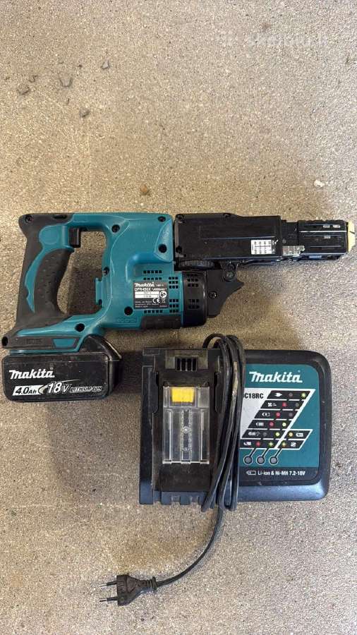 Akumuliatorinis juostinis suktuvas Makita Dfr450 - nuotraukos Nr. 4