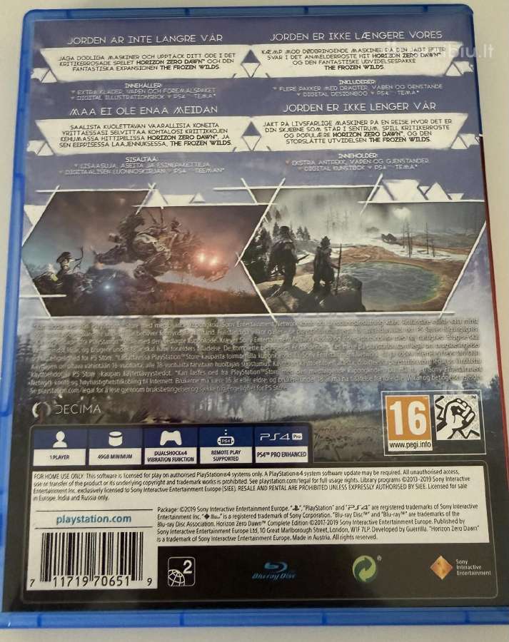 Ps5 /ps4 zaidimai - nuotraukos Nr. 7