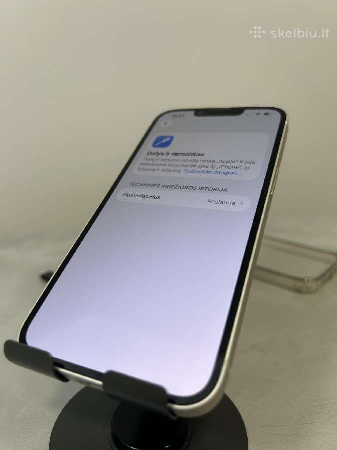 iPhone 14 128gb 79% White - nuotraukos Nr. 10