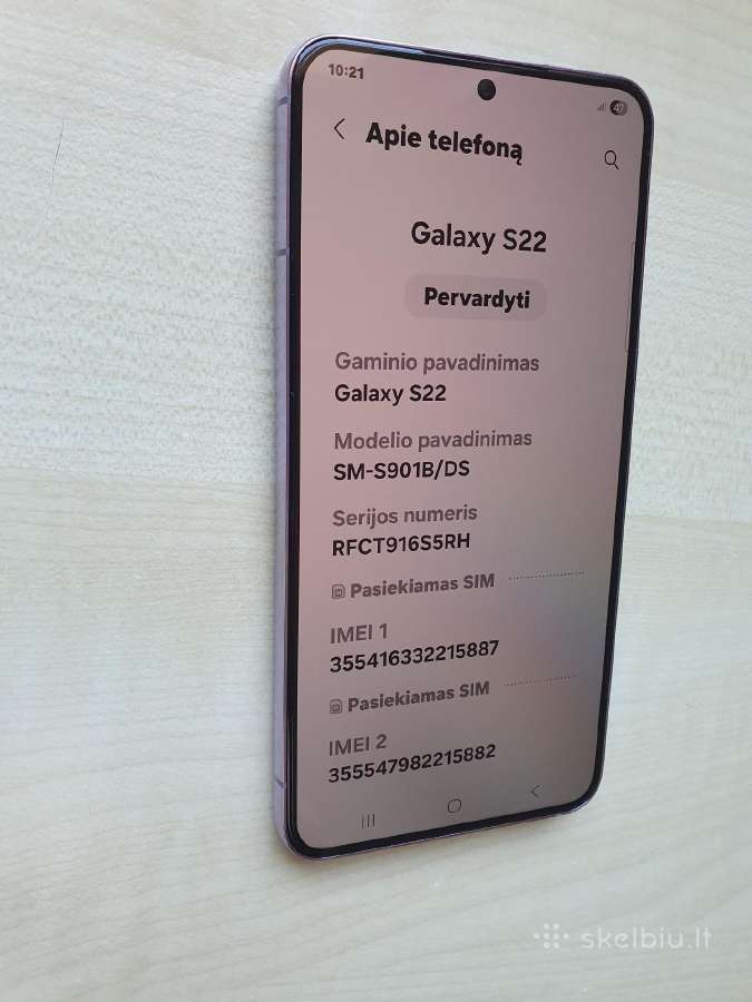 Samsung s22,būklė ideali - nuotraukos Nr. 6