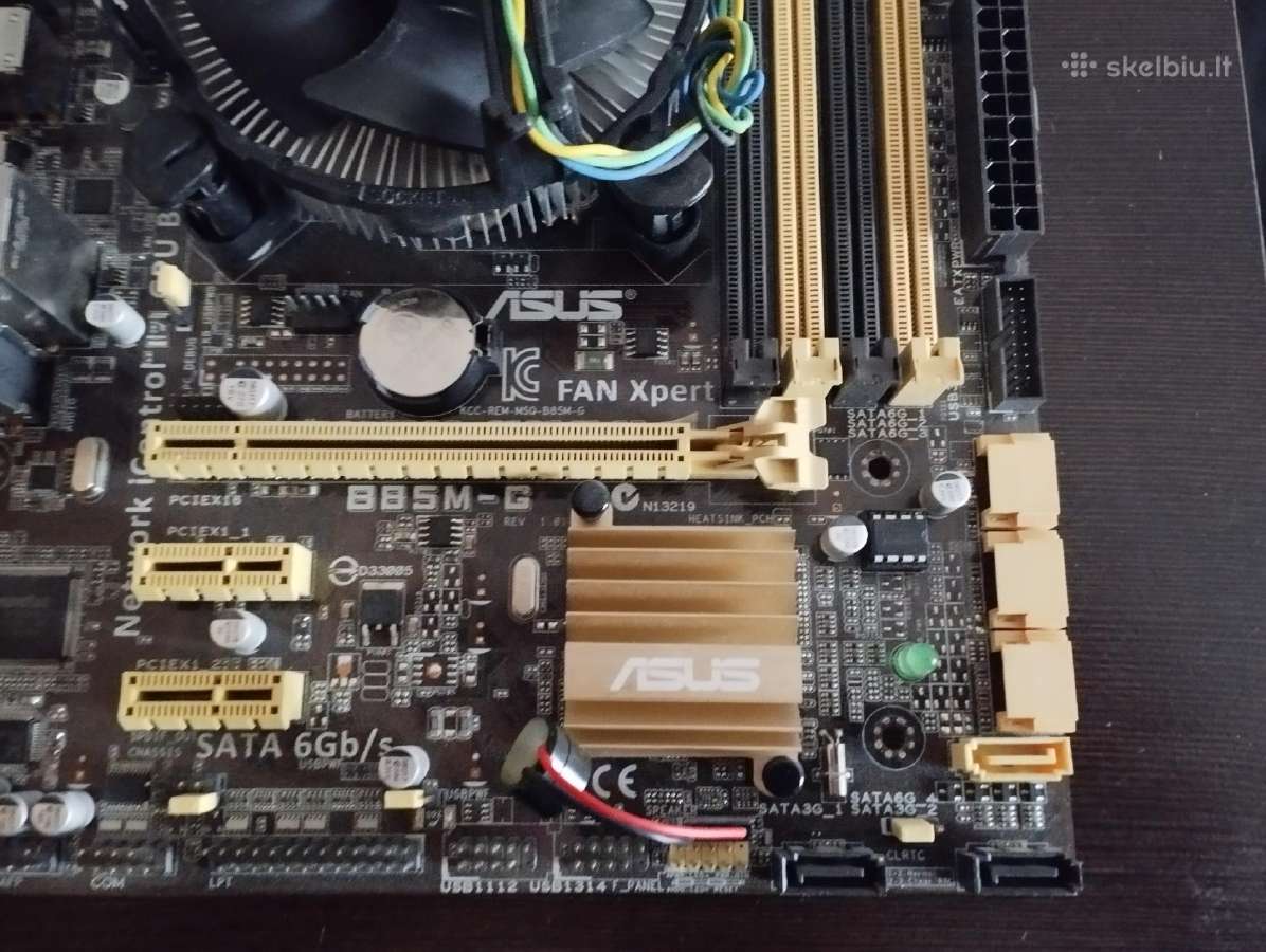 Asus motherboard - nuotraukos Nr. 2
