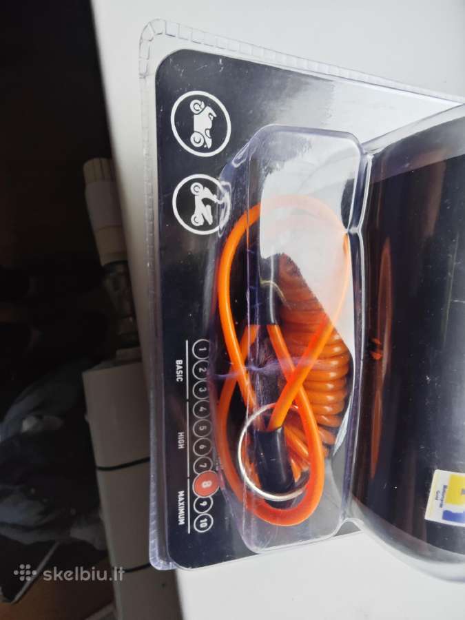 Nauja diskinė spyna motoroleriui, dviračiui - nuotraukos Nr. 3