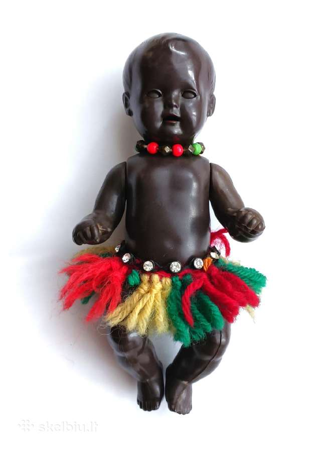 Lėlė Baby plastikas "Schildkrot" Vokietija 1950 m - nuotraukos Nr. 3