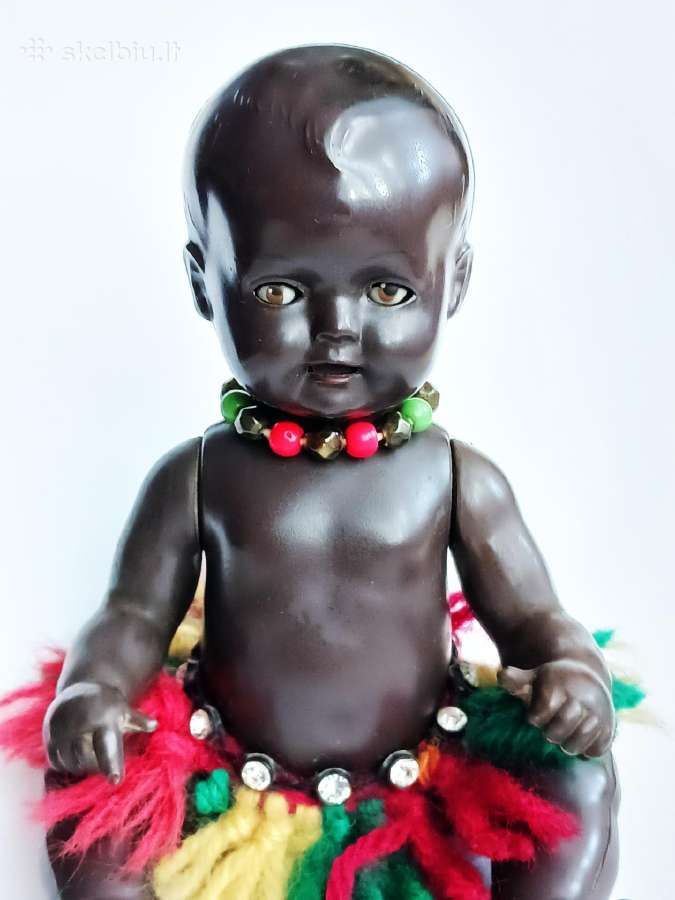Lėlė Baby plastikas "Schildkrot" Vokietija 1950 m - nuotraukos Nr. 2