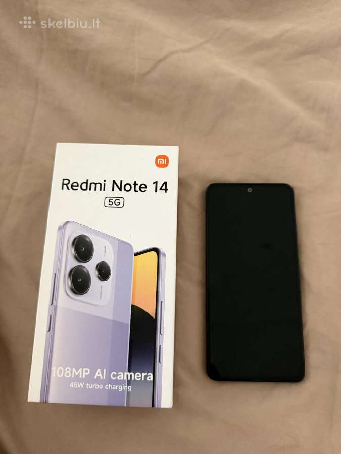 Xiaomi Redmi Note 14 5G 256gb - nuotraukos Nr. 2
