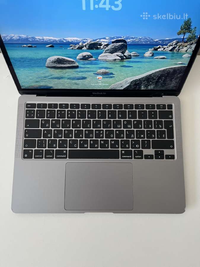 MacBook Air 2020 M1 16gb RAM 512gb SSD - nuotraukos Nr. 2