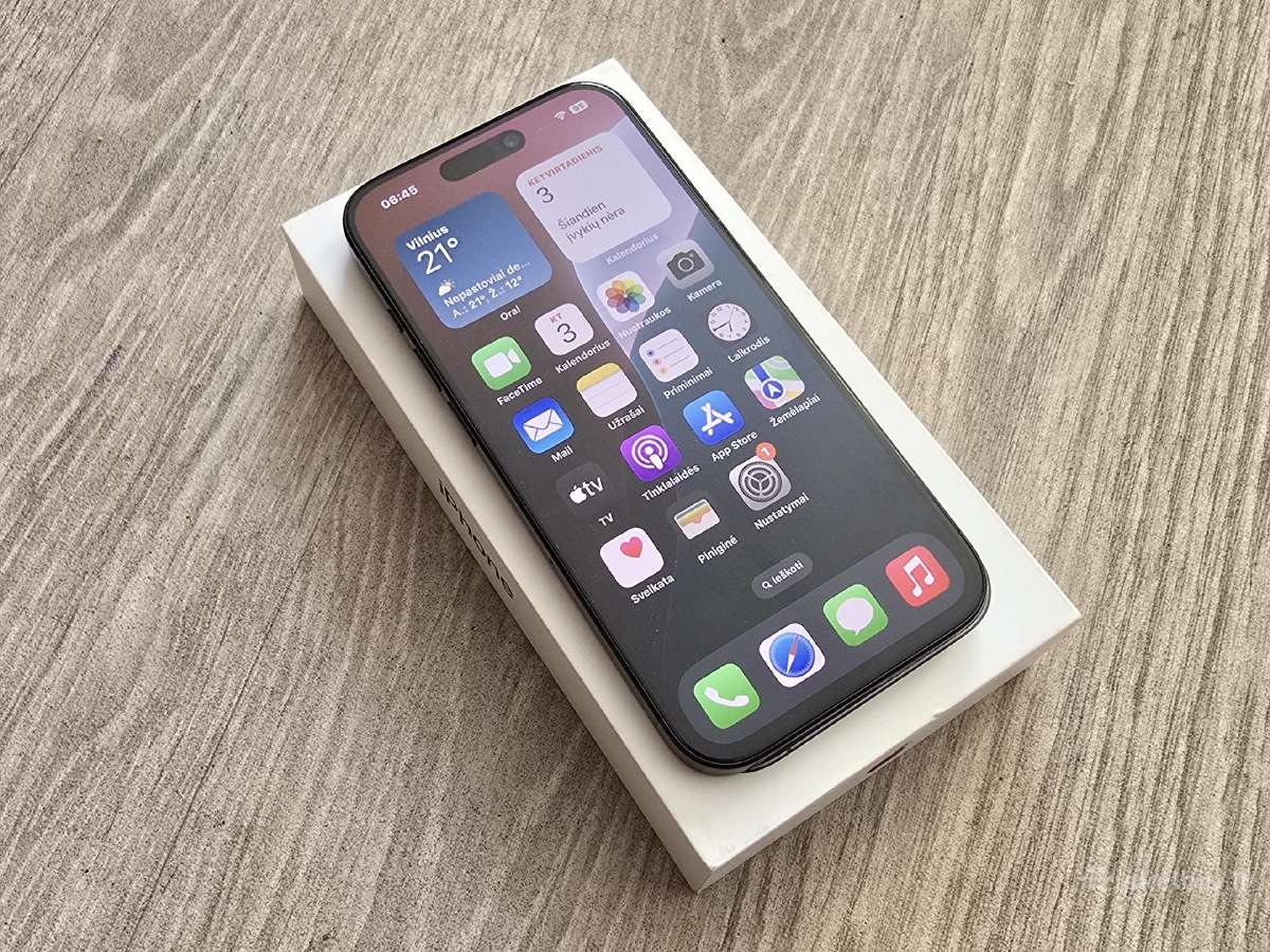 Apple iPhone 15 pro 512gb - nuotraukos Nr. 3