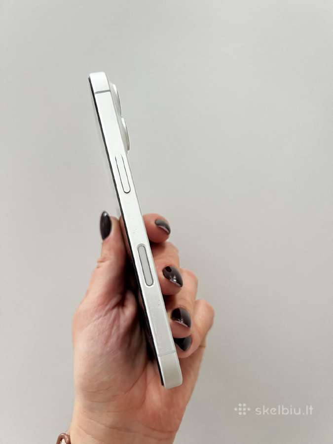 iPhone 16 128gb White / Baltas (+ 2 Burga dėklai) - nuotraukos Nr. 3