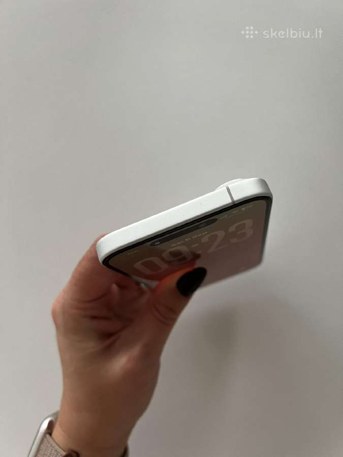 iPhone 16 128gb White / Baltas (+ 2 Burga dėklai) - nuotraukos Nr. 4