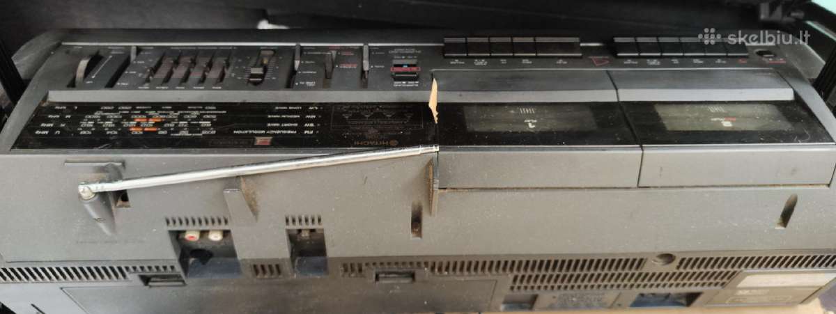 Magnetola Hitachi 7250e, 7800e, 3d88 ir kasetės - nuotraukos Nr. 13