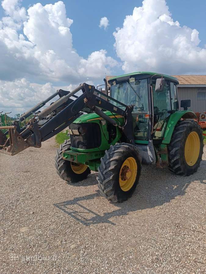 Traktorius john deere 6610 ir 6120 su krautuvu - nuotraukos Nr. 8
