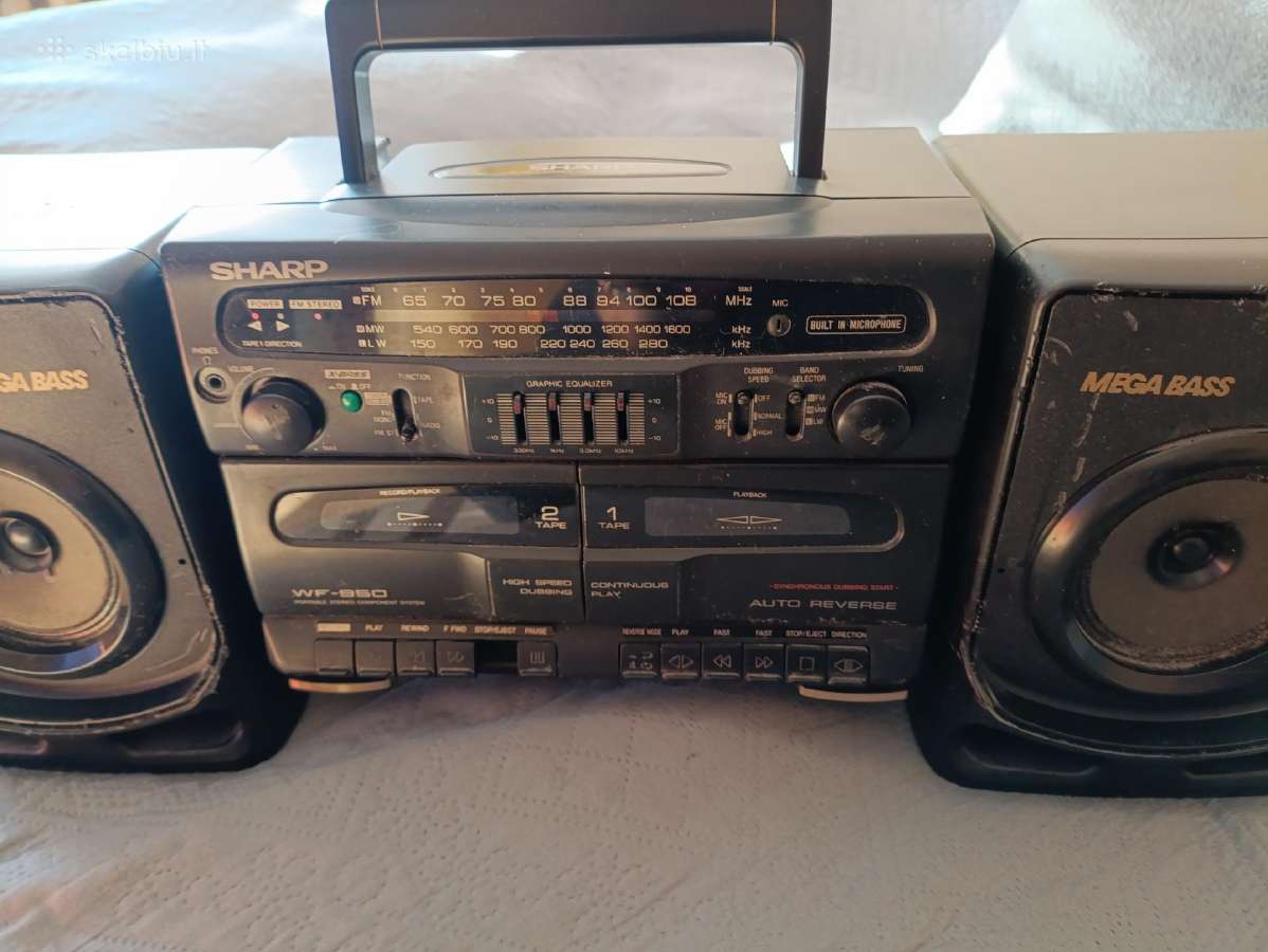 Sharp Wf-950,mc, Fm, Nuimamos Koloneles - nuotraukos Nr. 10