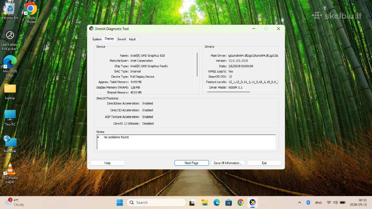 Hp probook 440 G6 i5 8gb 256ssd - nuotraukos Nr. 5