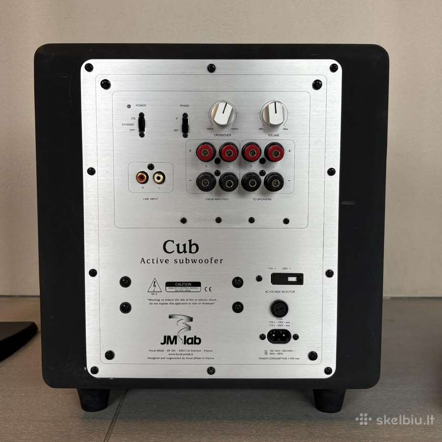 Focal Sib, Jm Lab Sub, Onkyo AV - nuotraukos Nr. 3