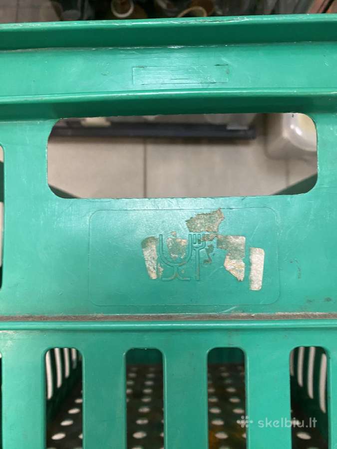 Plastmasinė tvirta dėžė,tinka plokštelių prekybai - nuotraukos Nr. 3
