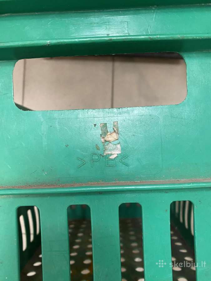 Plastmasinė tvirta dėžė,tinka plokštelių prekybai - nuotraukos Nr. 4