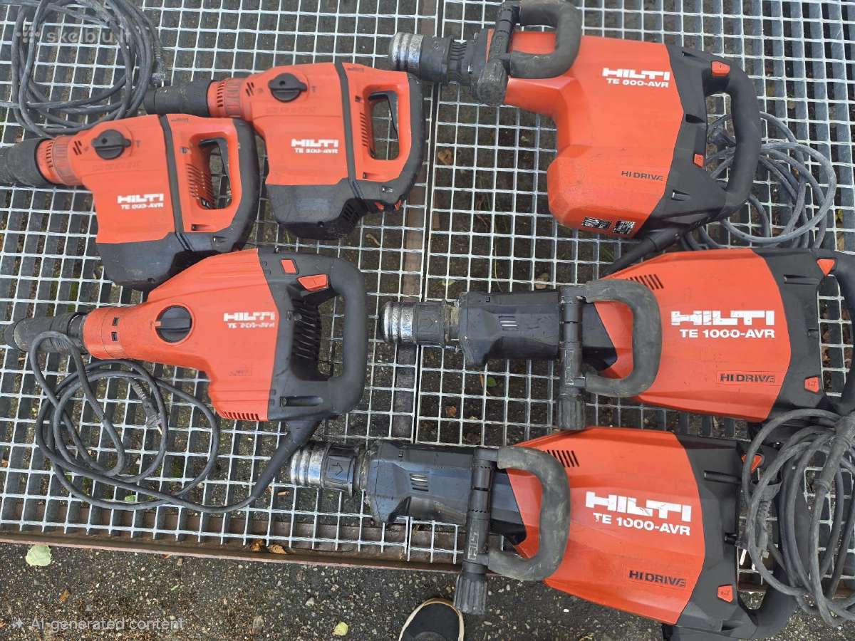 Hilti atskėlimo plaktukai - nuotraukos Nr. 8