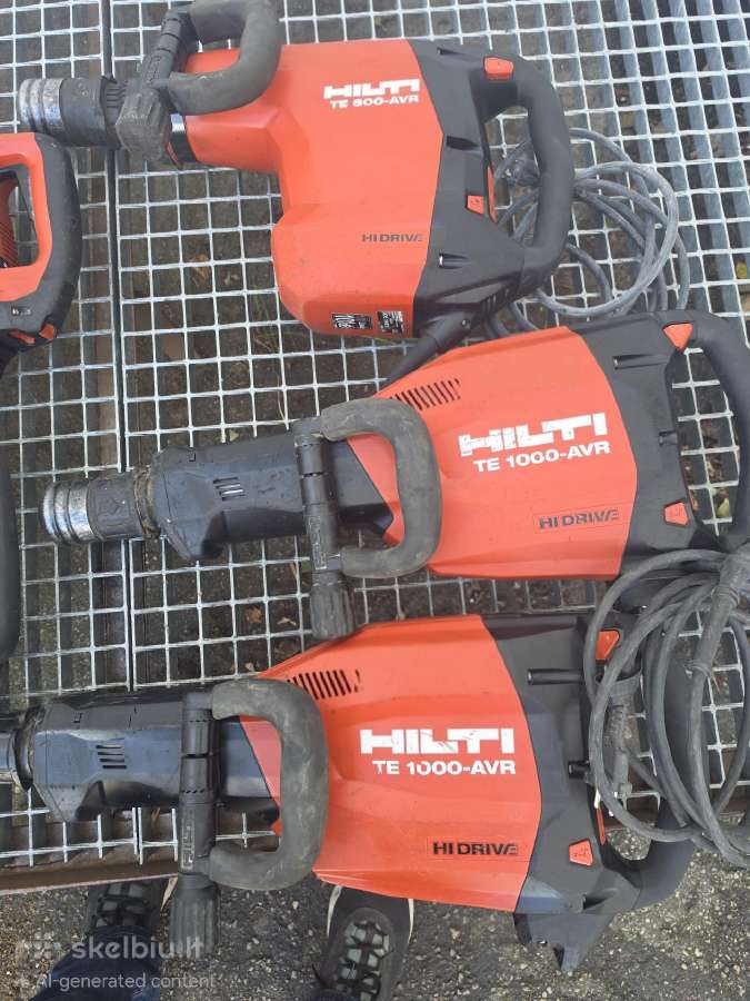 Hilti atskėlimo plaktukai - nuotraukos Nr. 10