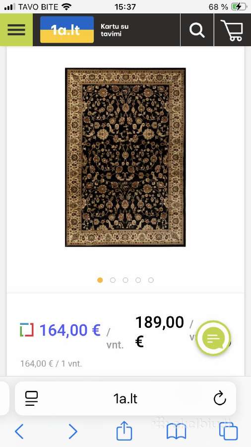 Kilimas Super Rose - nuotraukos Nr. 3