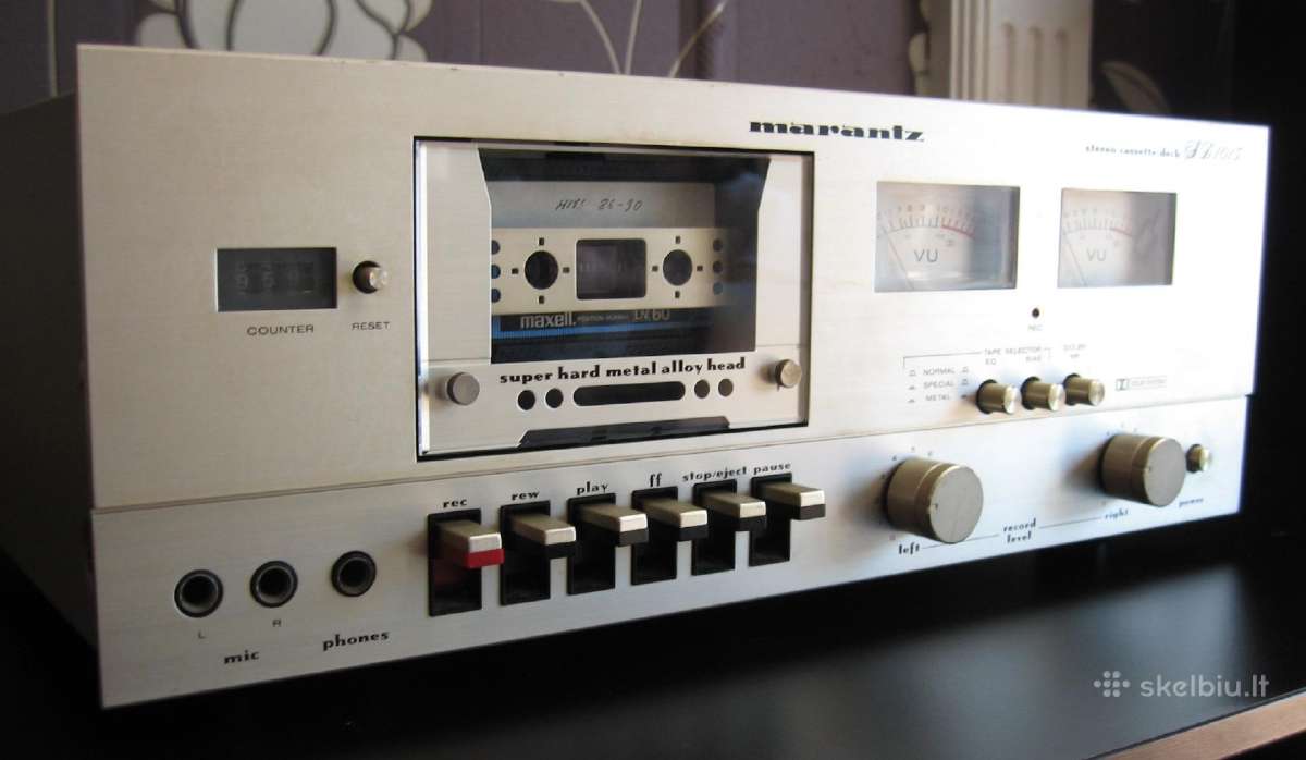 Hi-fi kasetines dekos Technics. Marantz. - nuotraukos Nr. 20