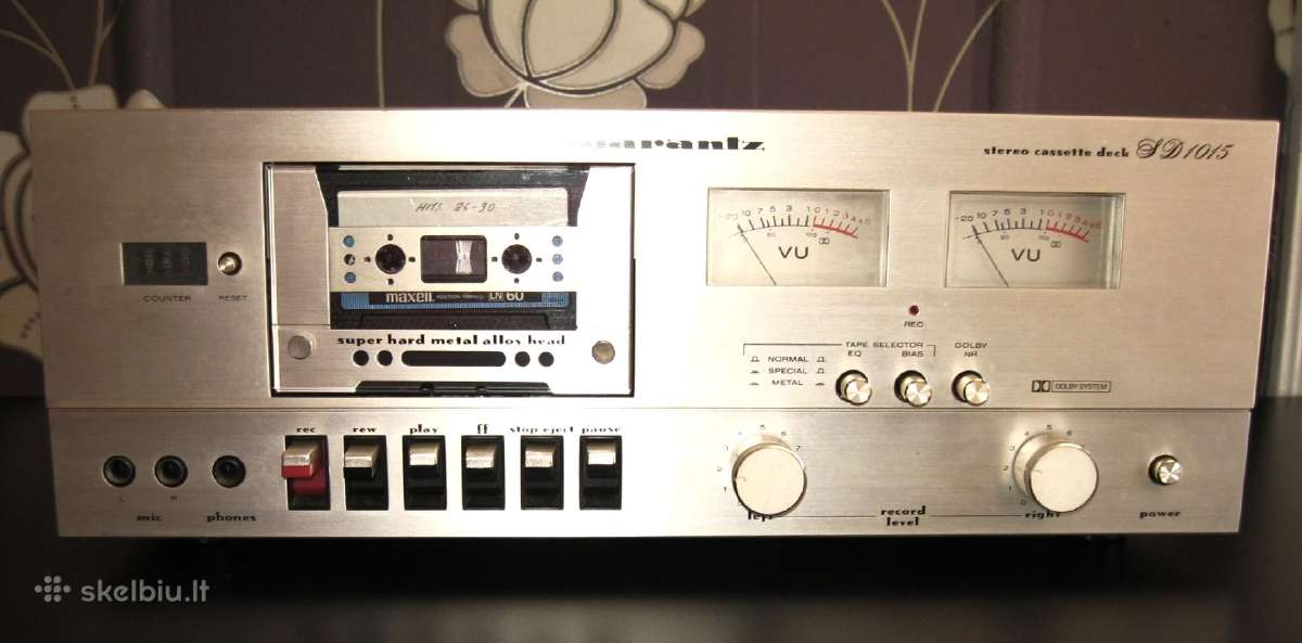 Hi-fi kasetines dekos Technics. Marantz. - nuotraukos Nr. 22