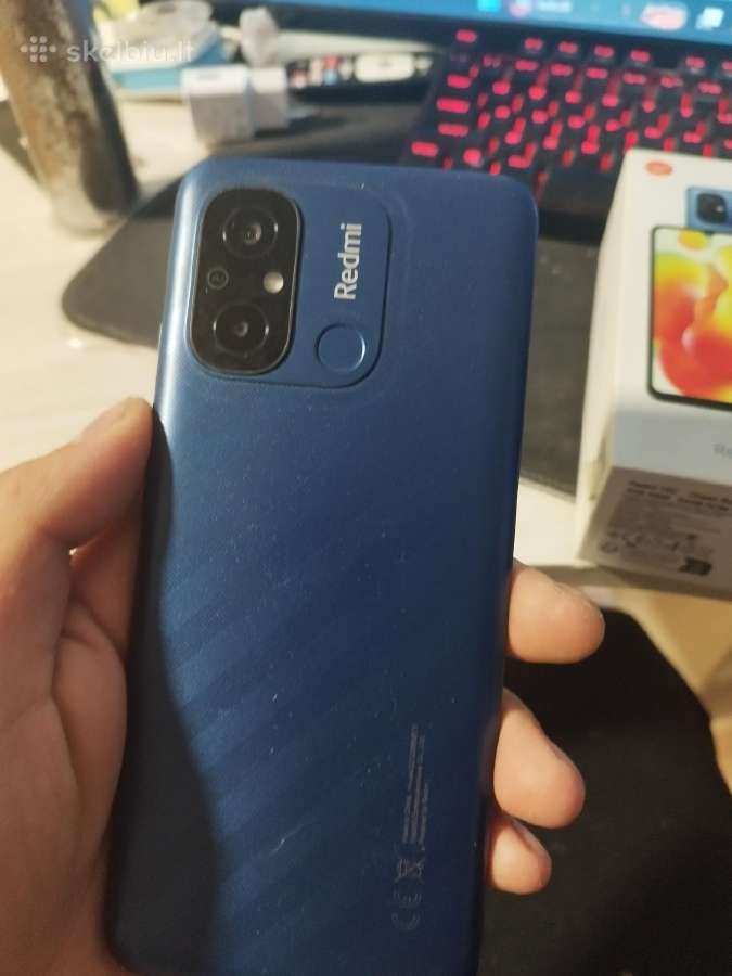 Xiaomi redmi 12c su dėklu,dėžute - nuotraukos Nr. 3