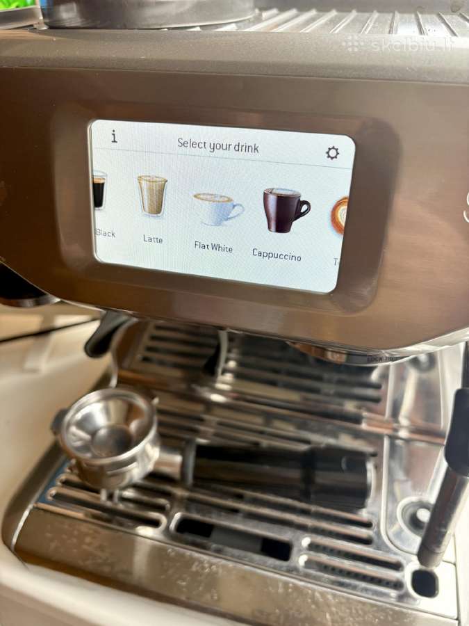 Sage Barista Touch Ses880 kavos aparatas - nuotraukos Nr. 6