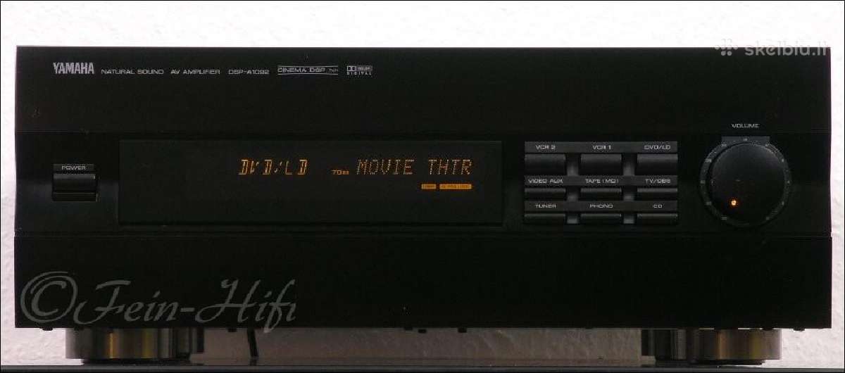 Hi-fi stiprintuvai-resyveriai Yamaha. - nuotraukos Nr. 34